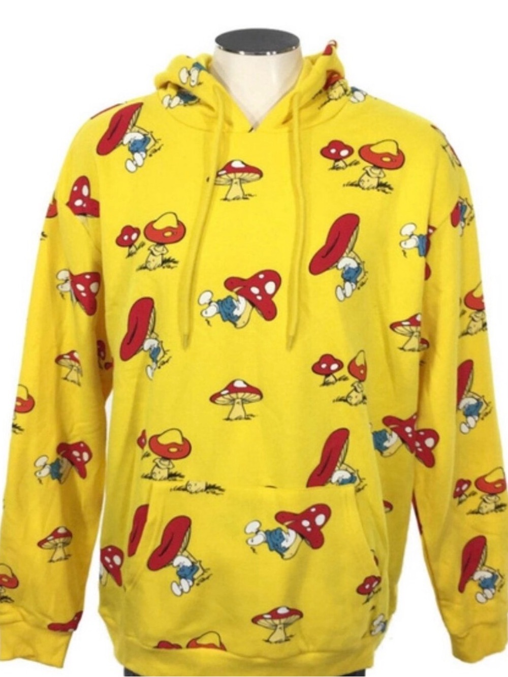 SMURF MUSHROOM Print Hoodie